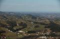 06.04.01_034 View from Sonntagberg at typical 'Mostviertel' [must quarter], the Region of appel-and-pears-vine.   Donau valley, view towards west, Linz.